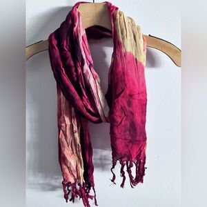 Oblong scarf